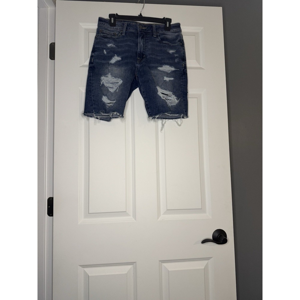 American Eagle Next Level Flex Men's Distressed Denim Shorts 30